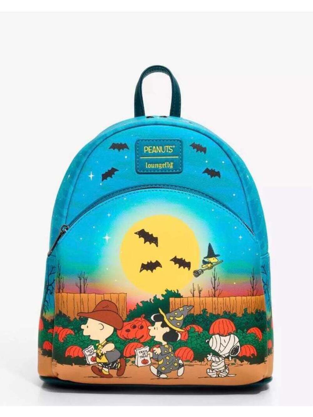 Loungefly Peanuts Group Trick-Or-Treat Mini Backpack